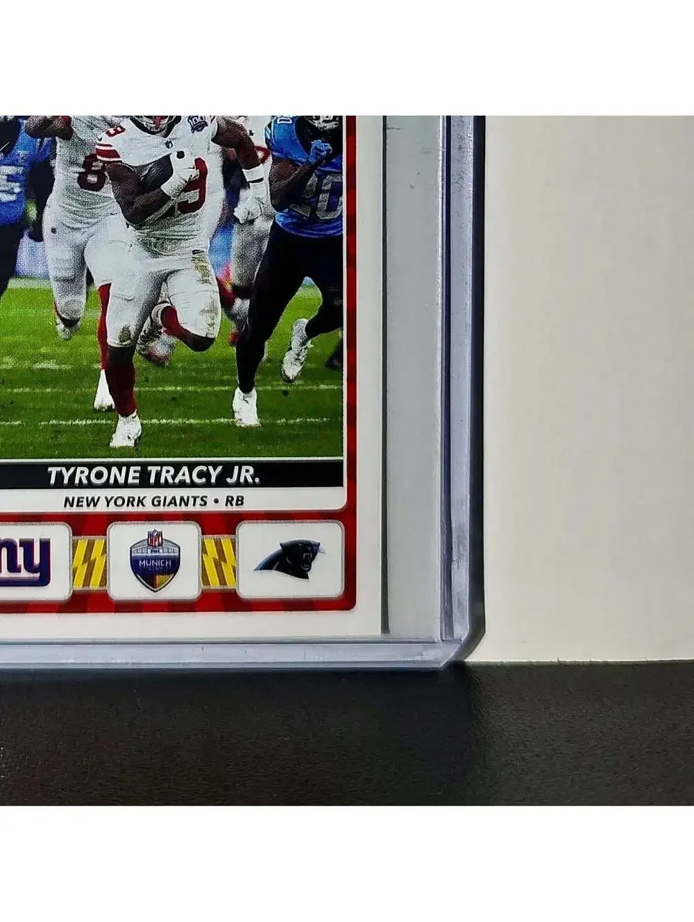 Tyrone Tracy Jr. 2025 Panini NFL #5 Munich Game Sticker